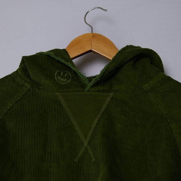 NWT Drew House corduroy hoodie XS/S green - Picture 6 of 10